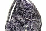 Tall, Free-Standing, Polished Chevron Amethyst - Madagascar #261983-1